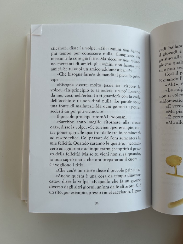 The Little Prince page
